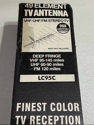 ANTENNA　アナログ盤 Vintage Colormaster LC95C Rooftop Attic TV Antenna Lance NOS 1992