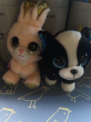 Zuru Coco Surprise 7   Bunny Rabbit  And 6   dog  Plush