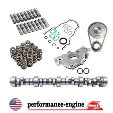 Stage 2 Camshaft 4.8 5.3 6.0 LS LS1 LS2 LQ4 LQ9 Springs Lifters Gaskets Oil Pump