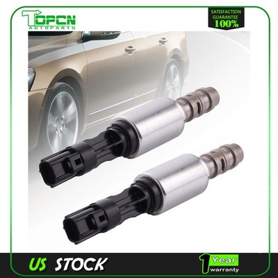 Set of 2 Engine Variable Timing Solenoid VCT Solenoid w/ Seal for FORD LINCOLN