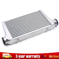 Universal 25"x12"x2.5" FMIC Aluminum Turbo Intercooler 2.5in Inlet & Outlet NEW