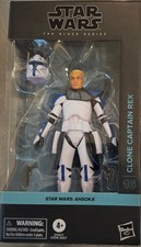 Hasbro Star Wars Clone Captain Rex Black Series 6 Inch Action Figure