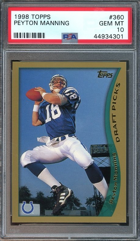 Peyton Manning Topps #360 Base