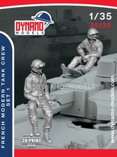 DYNAMO MODEL 35139 MODERN FORCES FRENCH MODERN TANK CREW SET 1 2 FIGURES