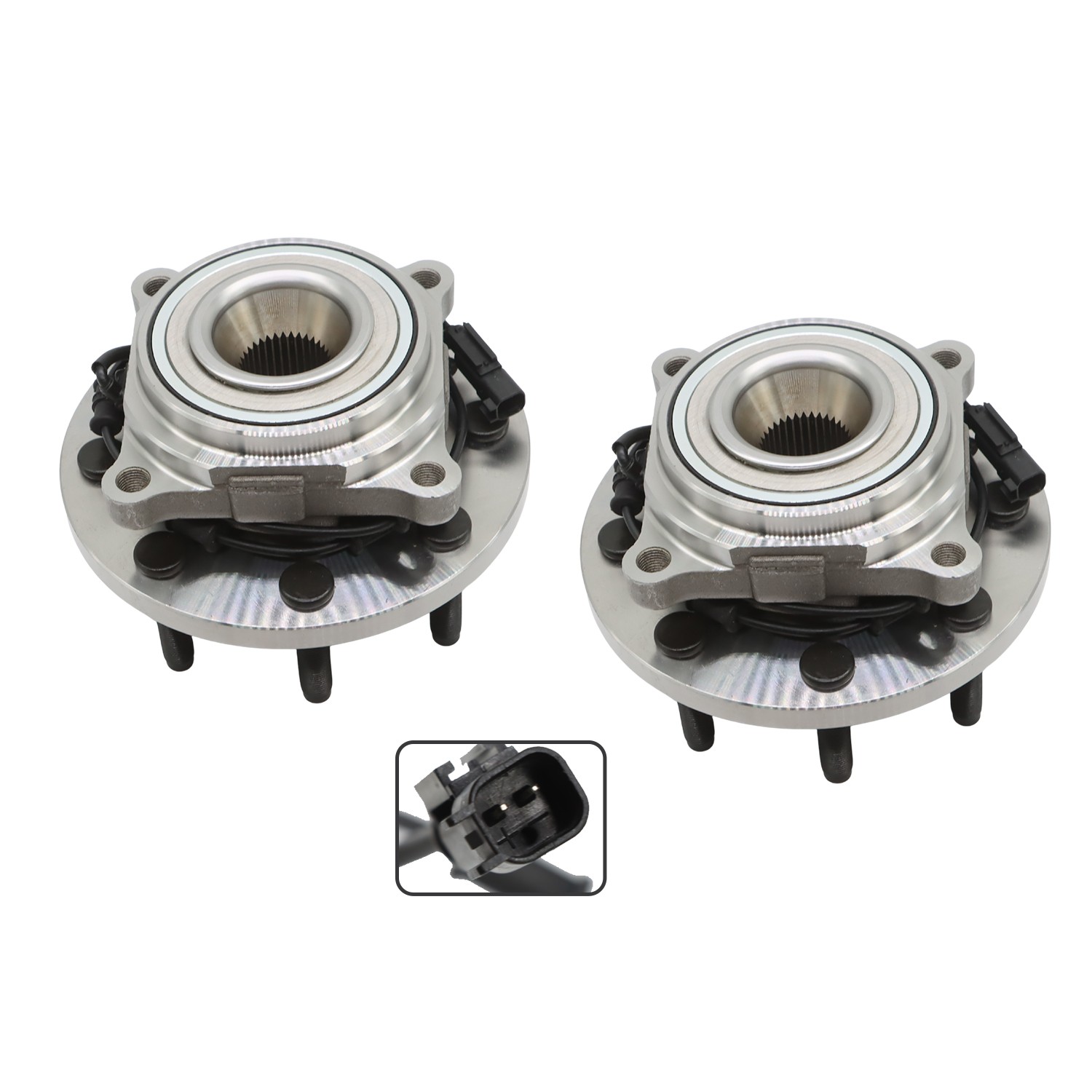 Fits For DODGE RAM 2500 3500 PICKUP 4WD Wheel Hub Assembly Front Pair