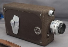 Vintage B H Lumax 1  f/1.9 C-Mount Lens on Filmo Auto Load Speedster Camera