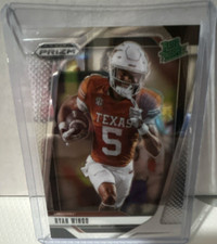Panini 2025 Prizm Draft Picks Ryan Wingo #1 Texas Longhorns Rookie Football Card