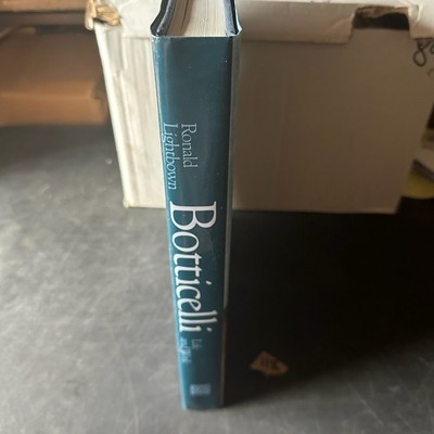 Botticelli Life and Work Ronald Lightbown 1989 Second Edition