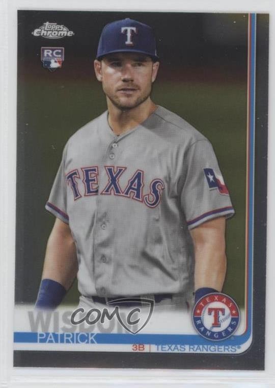 2019 Topps Chrome Patrick Wisdom #146 3pb