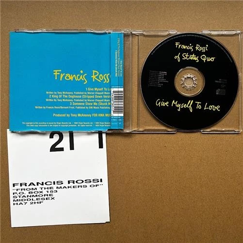 STATUS QUO - lot of 3 CD singles- party ain't over yet + promo + francis rossi - Изображение 4 из 4