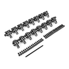 Chevy Bbc 454 Shaft Mount 1.7 Ratio Dna Stainless Steel Roller Rocker Arms