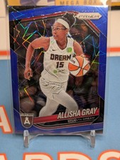 2025 Panini Prizm WNBA Allisha Gray #16 Blue Velocity Atlanta Dream