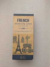 Vintage Vis-Ed French Vocabulary Cards