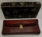 1940’s SHAW BARTON Travel Bridge Card Case w/2 Playing Decks, Pencil & Score Pad — photo 10