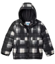 Columbia youth Boys Pike Lake Ii Printed Hooded Jacket new with tags size large