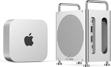 ACASIS 8-in-1 40Gbps Mac mini M4 Workstation NVMe SSD Enclosure Dual DP 4K 60Hz