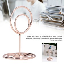 10pcs Table Number Holder Convenient Practical Round Base Reliable