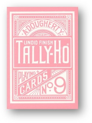 Tally Ho Reverse Circle back (Pink) Playing Cards Poker Spielkarten