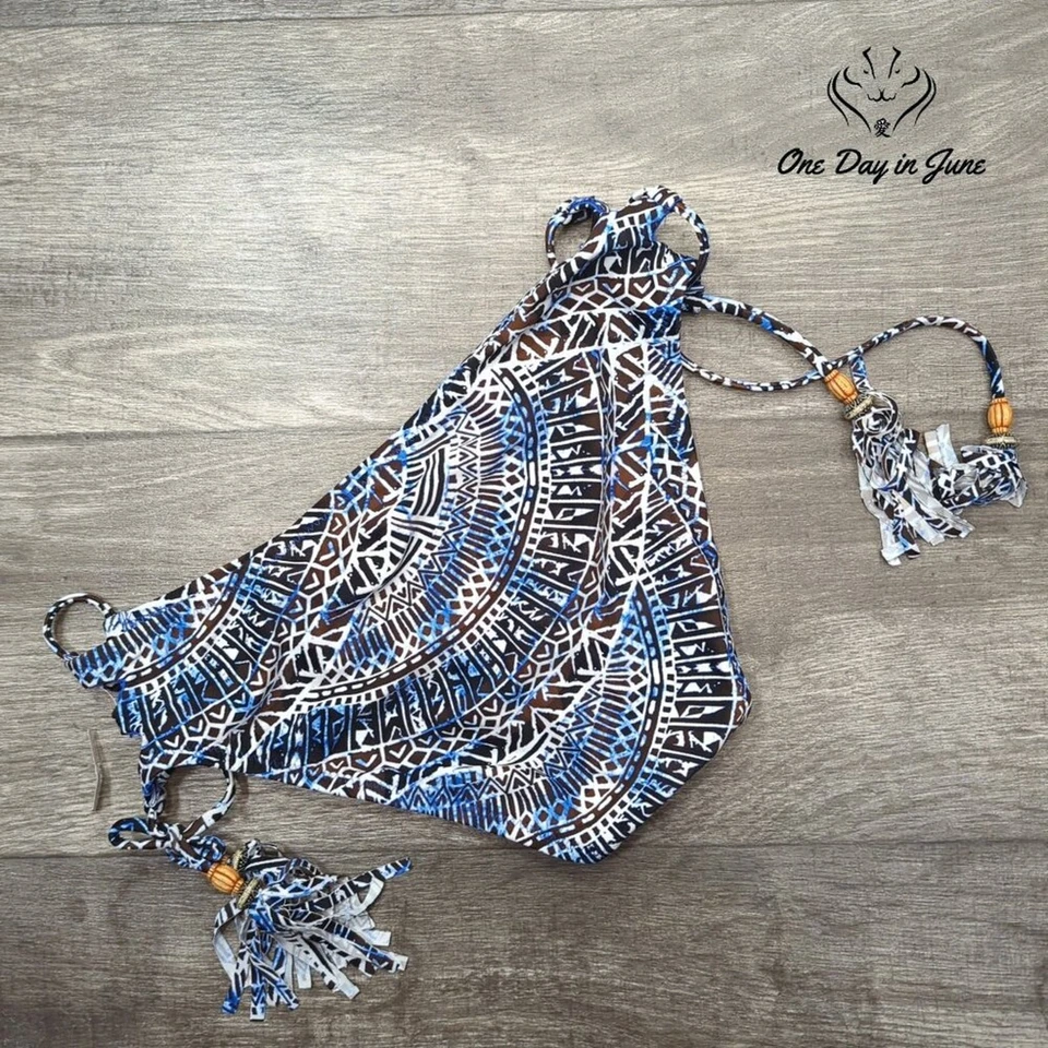 Parte inferior de bikini con estampado tribal a.n.a talla M Foto 3 de 3