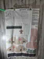Vintage Primitive Country Angel Doll Fabric Panel Cut Sew "Uncut"