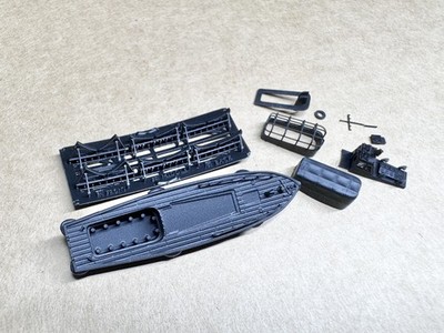 1/350 IJN Battleship 12M Motor Boat 2pcs Heavy Hobby 3D Printed Upgrade Parts