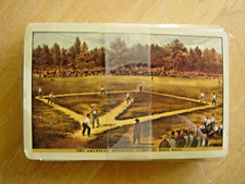 Vintage Deck of Baseball Playing Cards American National League Game NOS