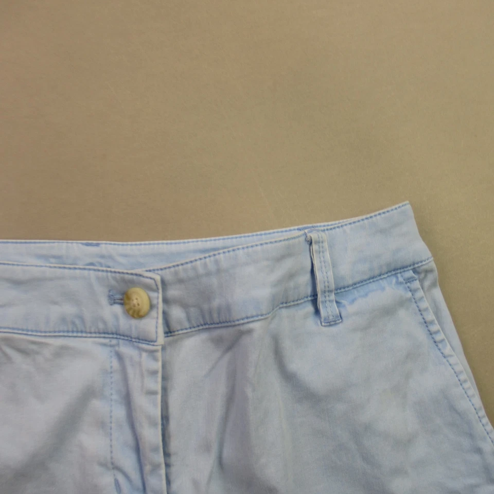 Shorts feminino Tommy Bahama 4 bolsos leves ao ar livre azul chino - Imagem 2 de 4