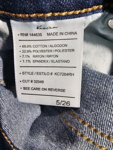 KanCan Womens Jeans Size 5/26 Dark Wash Skinny (26x28) - Picture 7 of 7