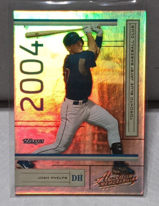 2004 Playoff Absolute Memorabilia - Josh Phelps #197 /1349 - Blue Jays - A-004
