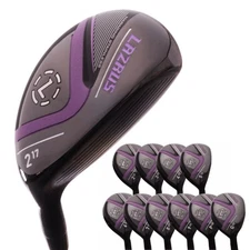 Lazrus Golf Women's Hybrid Woods Sets 11 Pcs ( Left Hand)