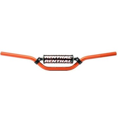 Renthal 7/8 22mm RC Mini Orange 784 Lenker gepolstert H-Bar Suzuki RM 85L