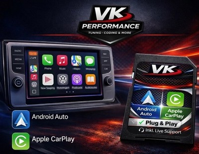  APPLE CARPLAY, ANDROID AUTO FREISCHALTUNG, SPRACHSTEUERUNG VW | SEAT MIB2 