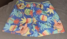 Spongebob Schwammkopf Badehose Gr.128 Motiv Spongebob und Patrick Neu