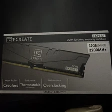 TEAMGROUP T-Create Expert 32GB (2x16GB) DDR4 3200MHz CL16-20-20-40 [NEW in box]