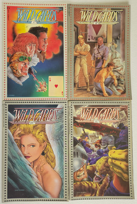 George R.R. Martin's Wild Cards #1-4 Complete Prestige Format Epic 1990