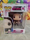 Funko Pop Wwe Total Divas Paige Saraya Aew And hard stack See Pics Minor Box Dmg
