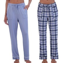 NEW Lucky Brand Womens 2 Pack Straight Leg Lounge Pants W/ Drawstring  Pockets