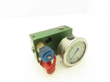 Kaller CP-100 Gas Pressure Regulator Panel With 5000 PSI Gauge & Manifold