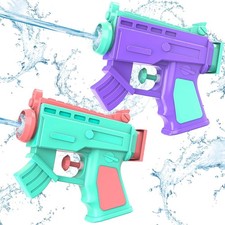 2 Pack Water Gun Blaster Soaker Pistols Summer Pool Beach Outdoor Toys for Kids