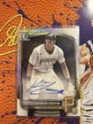 2025 Bowman Chrome Konnor Griffin On-Card Autograph #BMA-KG