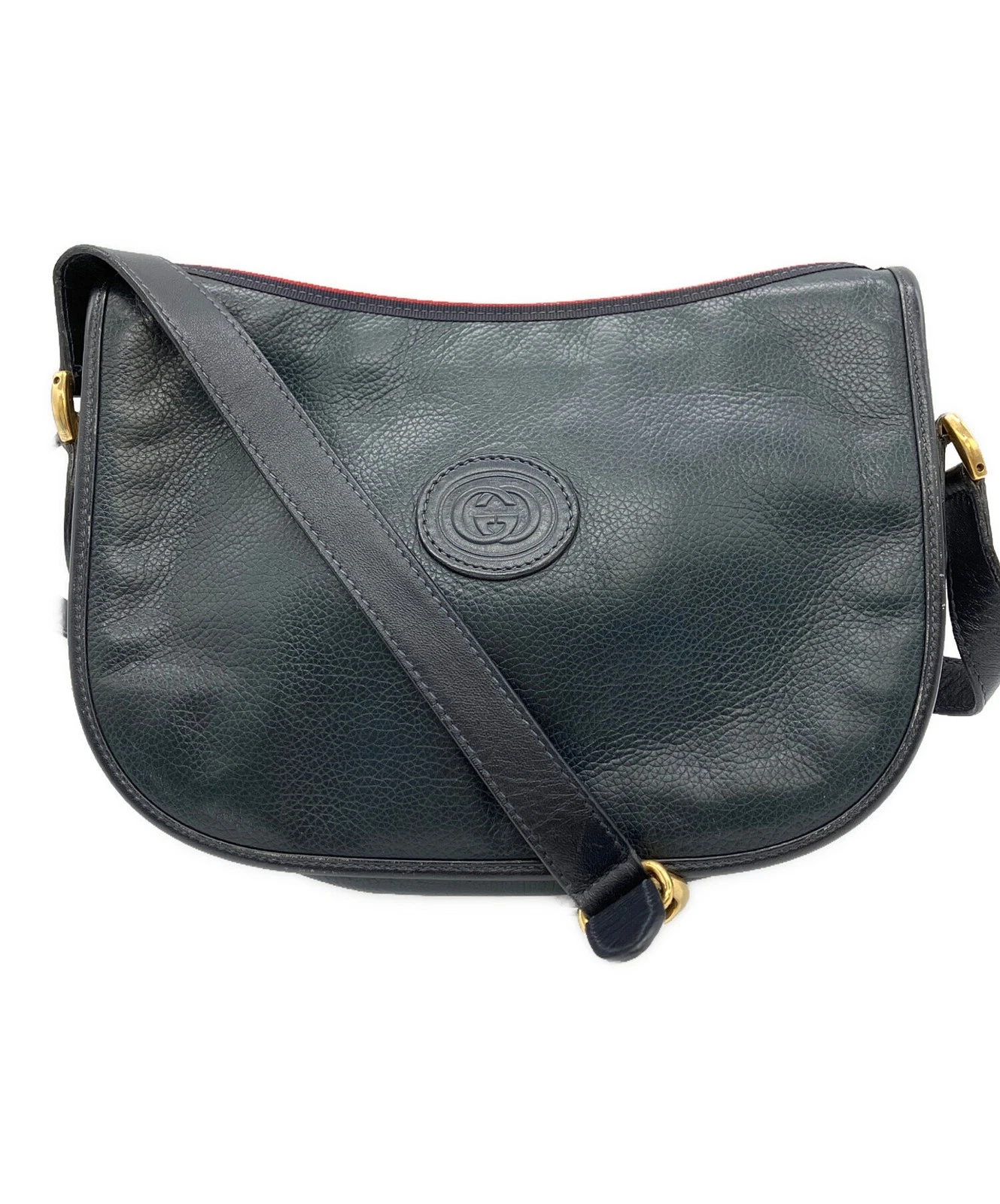 Gucci — Gucci Shoulder Bag Navy #TFB6111
