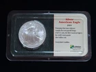 2001 $1 American Eagle 1 oz Fine Silver UNC Coin by Littleton Coin Company NICE!