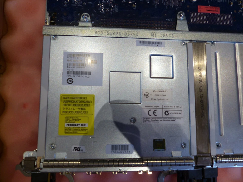 CISCO 12000-SIP-601 MULTIRATE 10G IP SERVICES ENGINE SPA INTERFACE PROCESSOR - Image 2 of 2