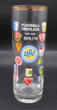 DDR Oberliga DFV Bier Glas Saison 1975/76 Dynamo Dresden Hansa Lok BFC Jena RWE