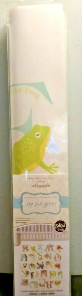 Kit de arte de pared alfabeto animales nuevo en paquete Foto 3 de 4