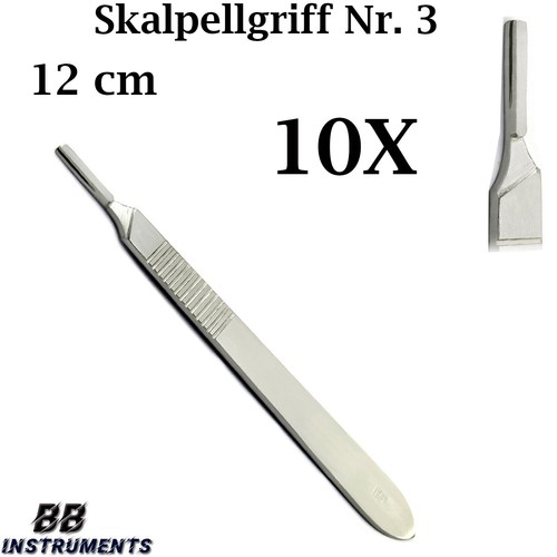 Surgical Scalpel Holder Scalpel Blade Handle No. 3 Aesculap Scalpel Lab - Picture 6 of 6