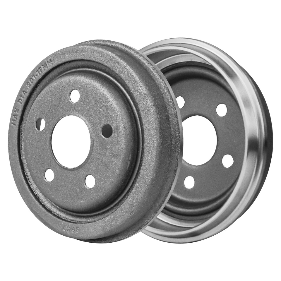Rear Brake Drums and Shoes for Chrysler Lebaron Dodge Charger Neon Aries Horizon - Image 3 of 4