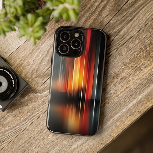 Fiery Echoes Radian Streaks Pattern - Phone Case for iPhone, Galaxy, Pixel - 第 13/281 張圖片