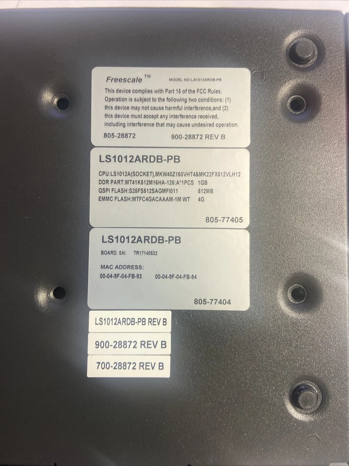 Diseño de referencia de microprocesador NXP Semiconductors LS1012ARDB (obsoleto) LS1012A Foto 3 de 4