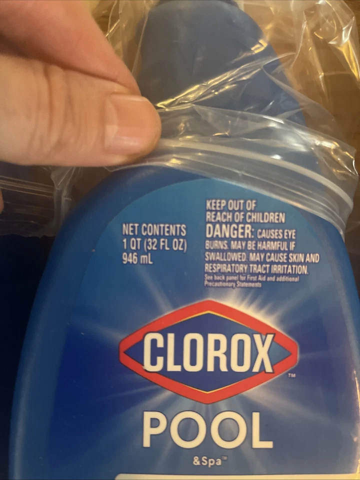 Clorox Pool Filter Cleaner Bottles Lot Of 3 - Image 4 of 4
